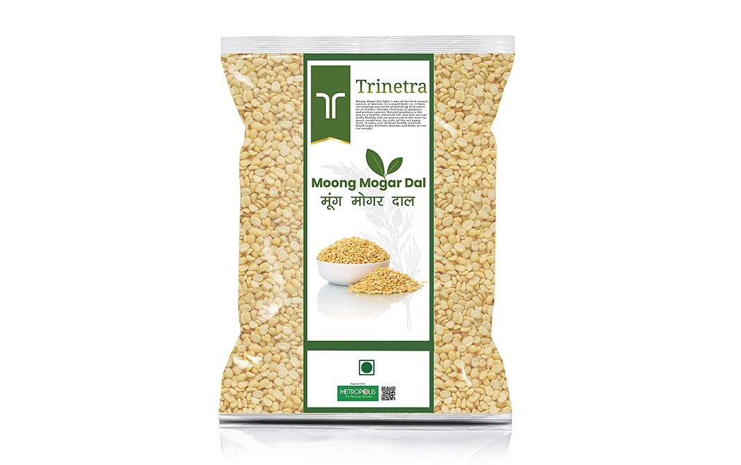 Trinetra Moong Mogar Dal    Pack  3 kilogram